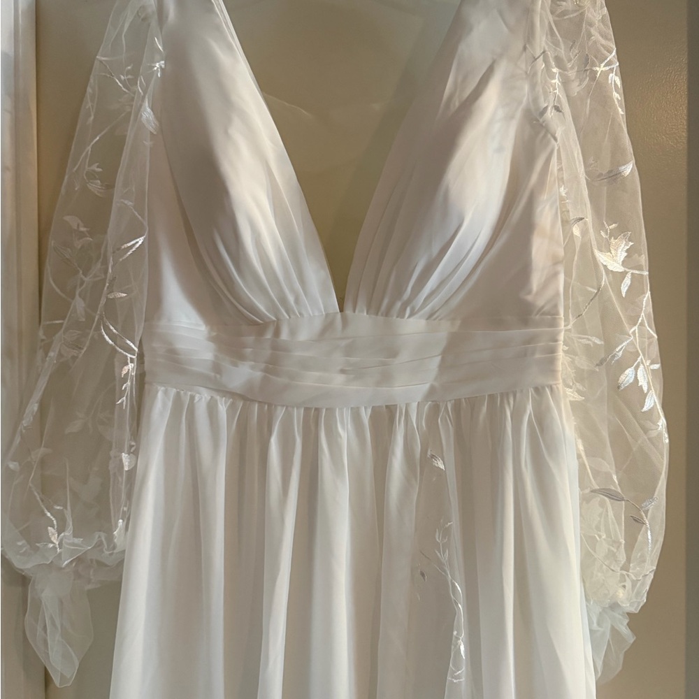 NWT- Doris Bridal Wedding Dress- Sz-14 - Picture 4 of 11